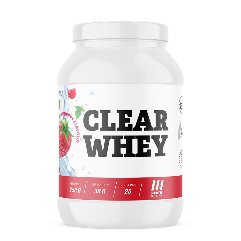 North Nutrition Clear Whey Raspberry 750g