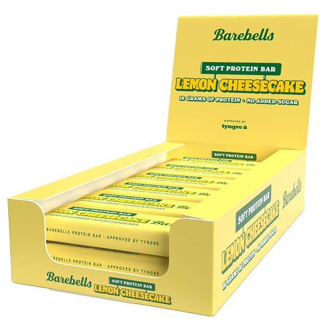 Barebells Soft Protein Bar Lemon Cheesecake 12x55g