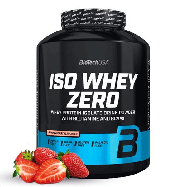 BioTechUSA Iso Whey Zero Strawberry 2270g