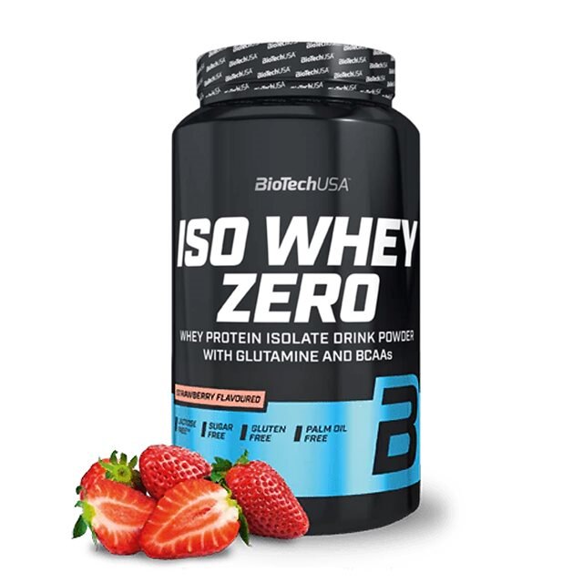 BioTechUSA Iso Whey Zero Strawberry 908g