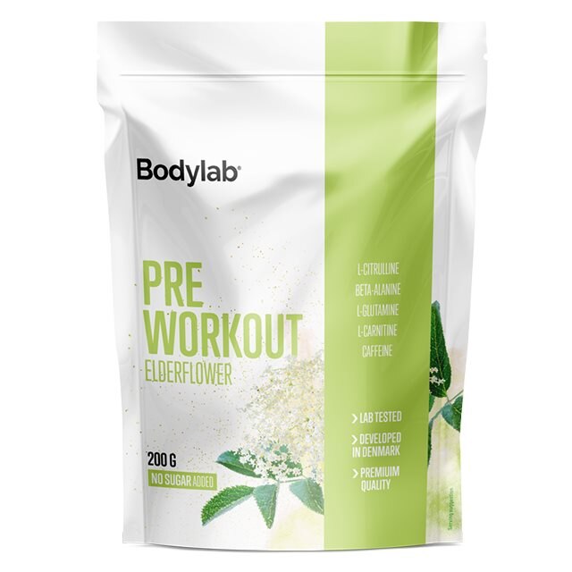 Bodylab Pre Workout Elderflower 200g