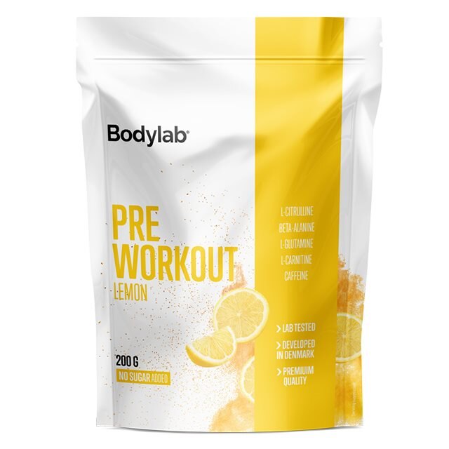 Bodylab Pre Workout Lemon 200g