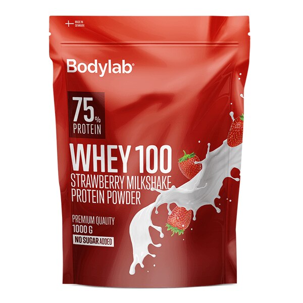 Bodylab Whey 100 Strawberry Milkshake 1kg