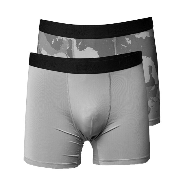 ICANIWILL Sport Boxer Grey/Camo 2-pack