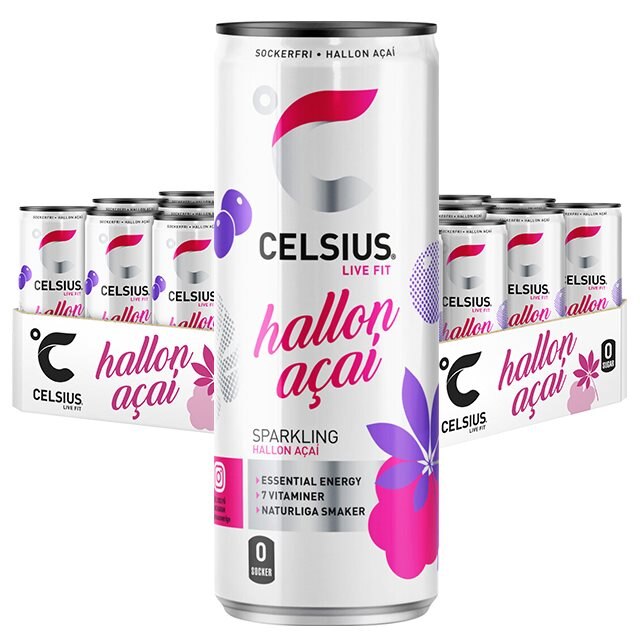 Celsius Hallon / Acai 24x355ml