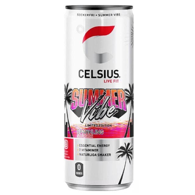 Celsius Summer Vibe Smultron 355ml