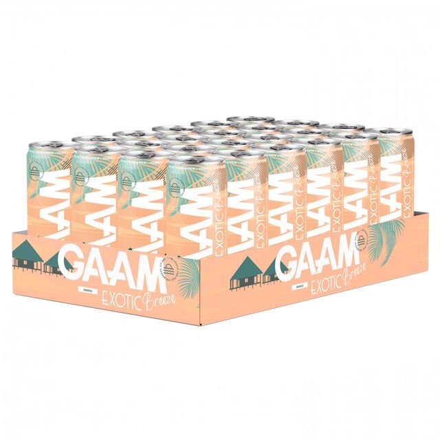 GAAM Energy Exotic Breeze 24x330ml