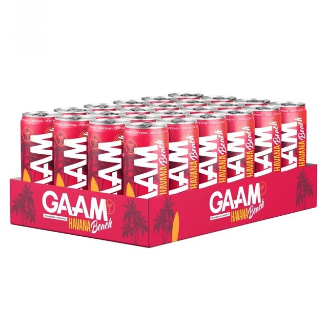 GAAM Energy Havana Beach 24x330ml