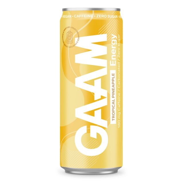 GAAM Energy Tropical Pineapple 330ml