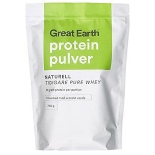 Great Earth Protein Stevia Naturell 750g