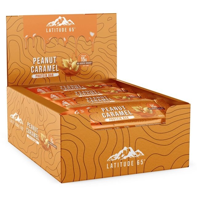 Latitude 65 Proteinbar Peanut Caramel 12x45g