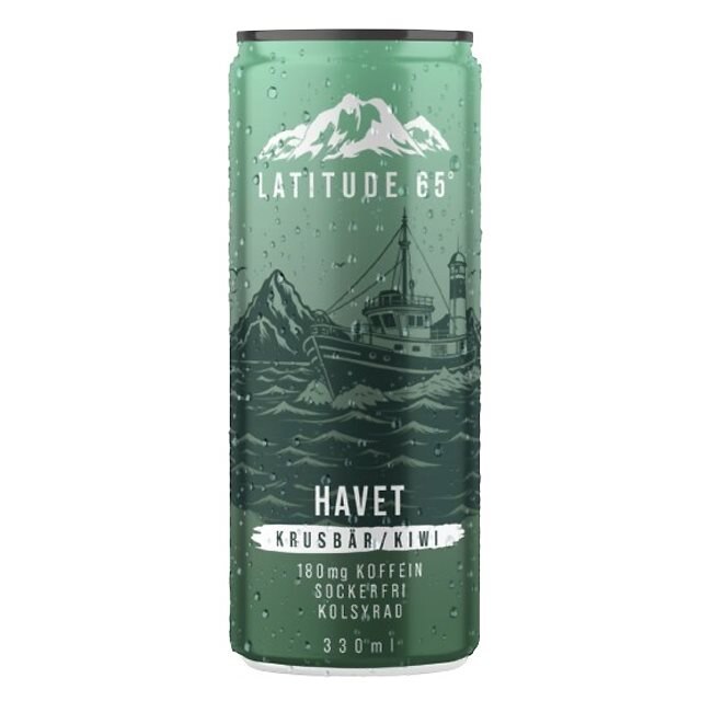 Latitude 65 Havet Krusbär/Kiwi 330ml