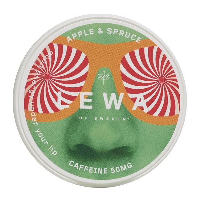 LEWA Apple & Spruce Nikotinfritt snus 10-pack