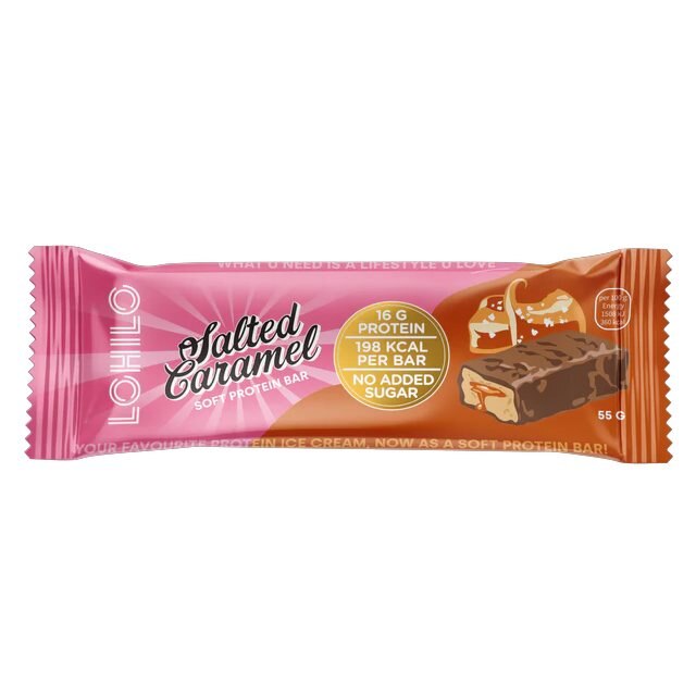 Lohilo Soft Protein Bar Salted Caramel 55g