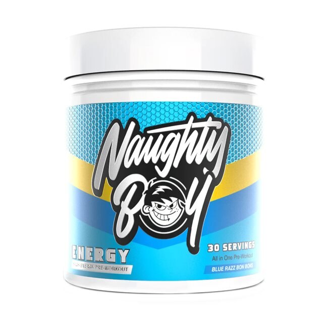 Naughty Boy Energy PWO Blue Razz Bon Bons 390g