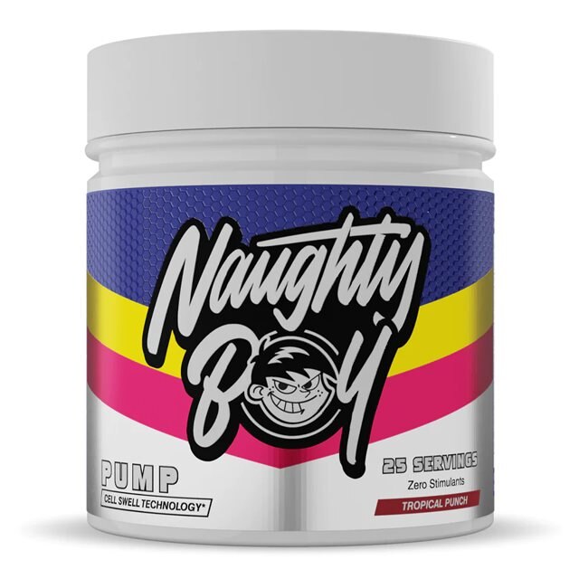 Naughty Boy Pump Tropical Punch 400g