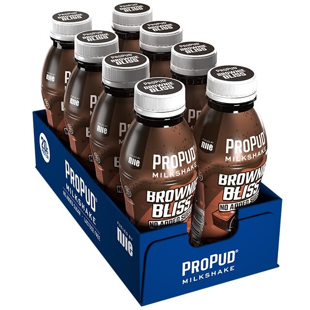 Njie ProPud Protein Milkshake Brownie Bliss 8x330ml