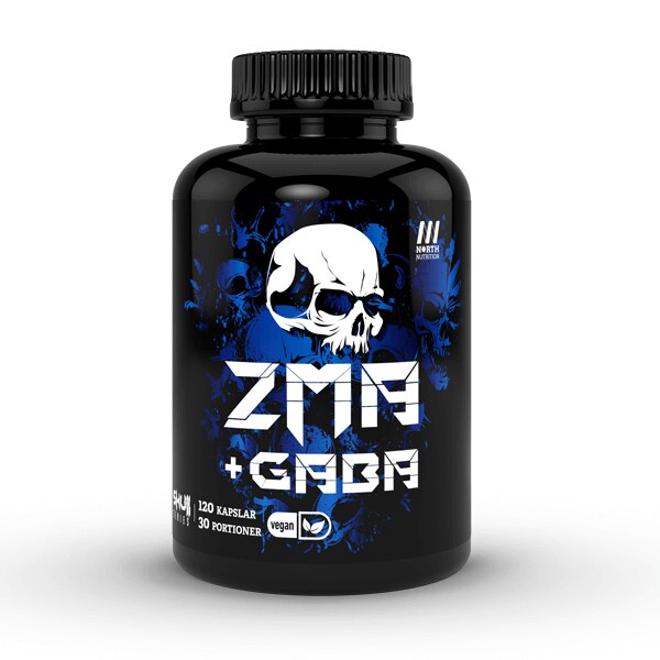 North Nutrition Skull ZMA GABA 120 kapslar