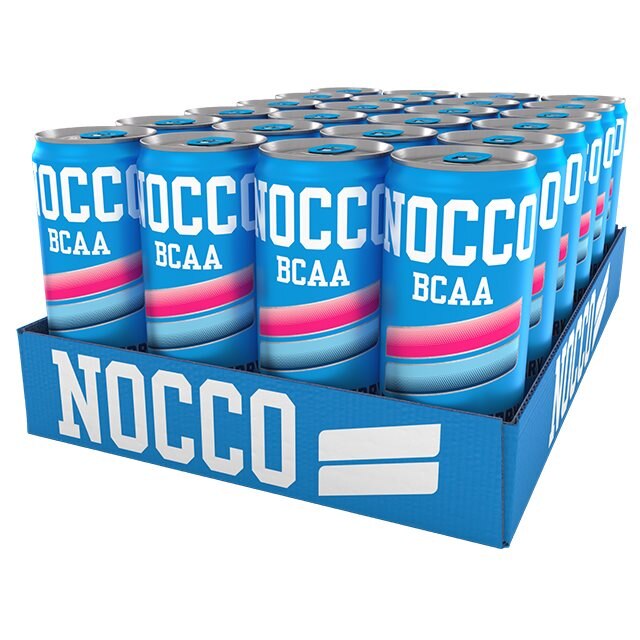 Nocco BCAA Blue Raspberry 24x330ml