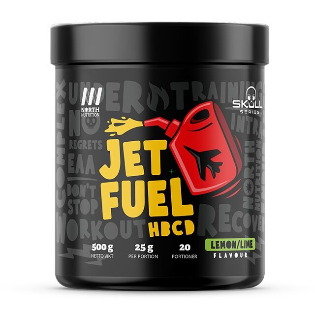 North Nutrition Skull Series JetFuel HBCD Lemon/Lime 500g