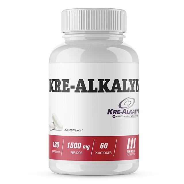 North Nutrition Kre-Alkalyn 750mg 120 Kapslar