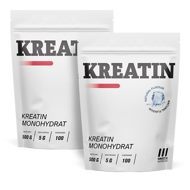 North Nutrition Kreatin Monohydrat 2x500g