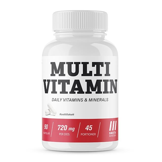 North Nutrition Multi Vitamin 90 kapslar