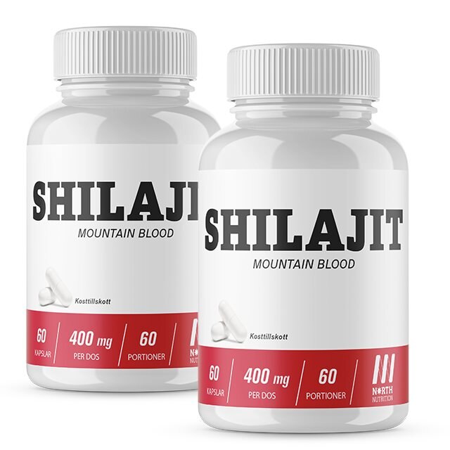 North Nutrition Shilajit 2x60 kapslar