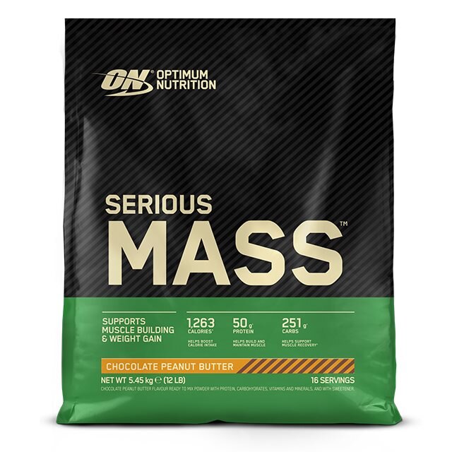 Optimum Nutrition Serious Mass Chocolate Peanut Butter 5455g