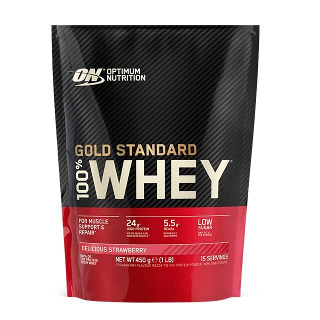 Optimum Nutrition Gold Standard 100% Whey Delicious Strawberry 450g