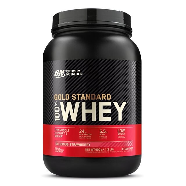 Optimum Nutrition Gold Standard 100% Whey Delicious Strawberry 908g