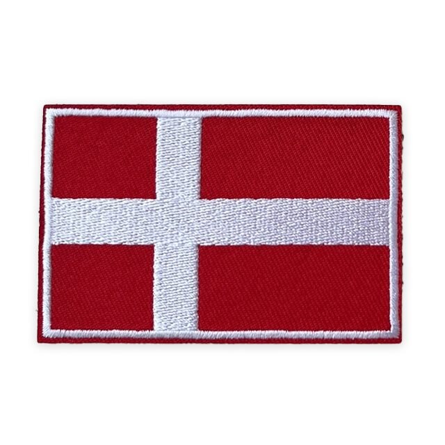 Danish Flag Patch