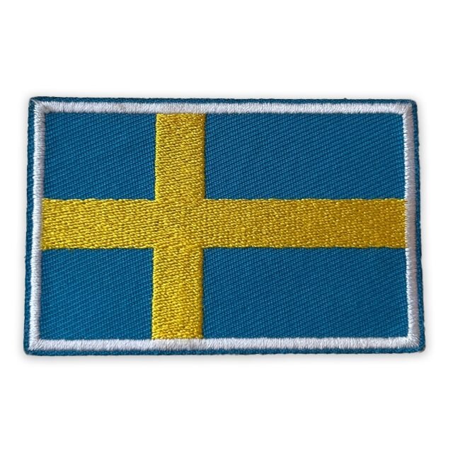 Swedish Flag Patch