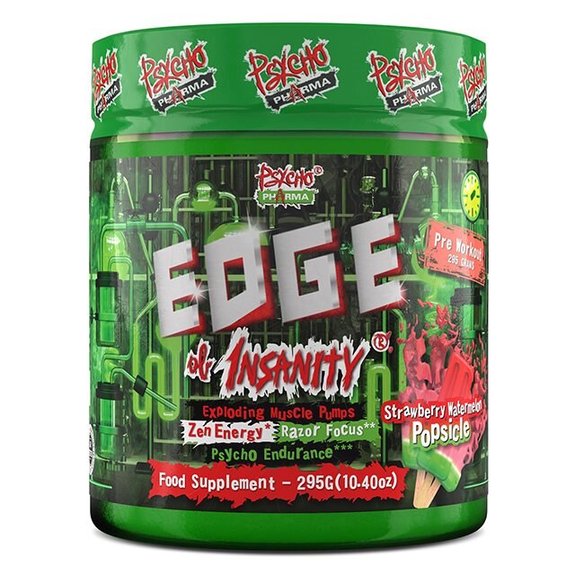 Psycho Pharma Edge of Insanity Strawberry Watermelon Popsicle 295g