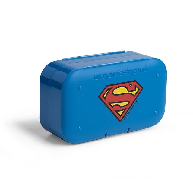 SmartShake Pill Box Organizer Superman