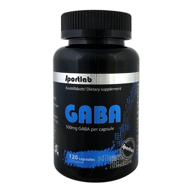 Sportlab GABA 500mg 120 kapslar