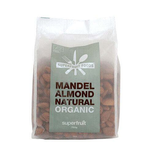 Superfruit Mandlar Naturella EKO 750g