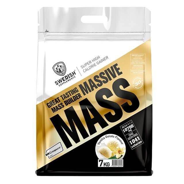 Swedish Supplements Massive Mass Vanilla Gelato Cream 7kg