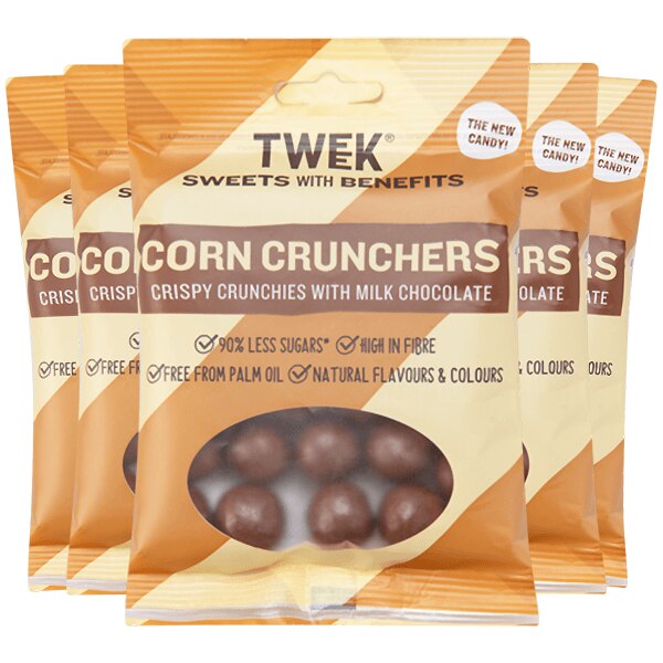 TWEEK Corn Crunchers 5x60g