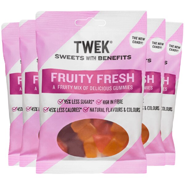 TWEEK Fruity Fresh 5x80g