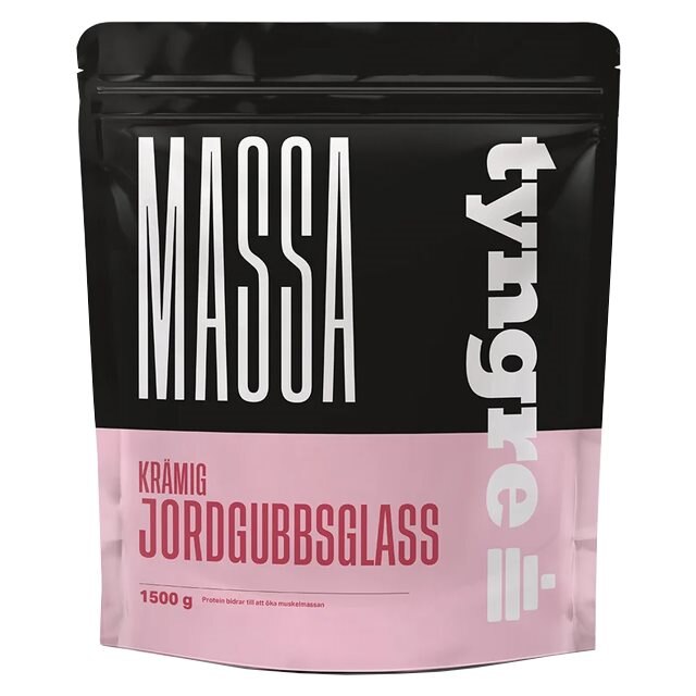 Tyngre Massa Krämig Jordgubbsglass 1500g