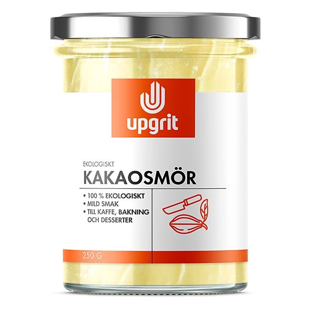 Upgrit Ekologiskt Kakaosmör 250g