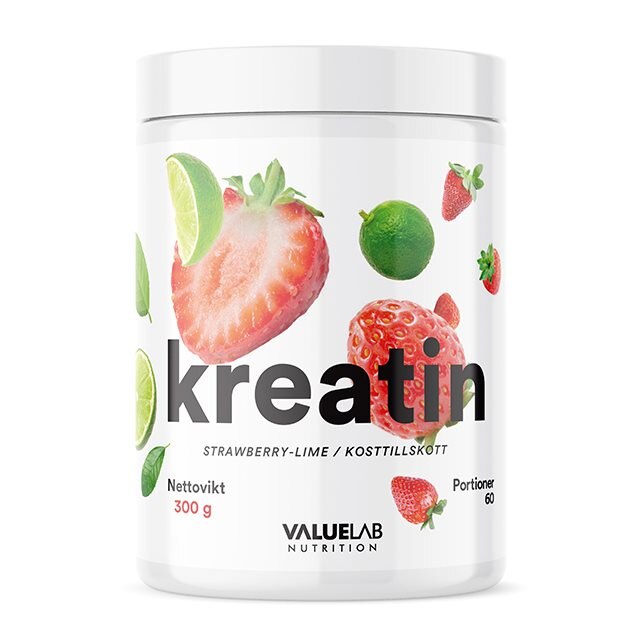 Valuelab Kreatin Strawberry Lime 300g