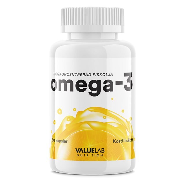 Valuelab Omega-3 90 kapslar