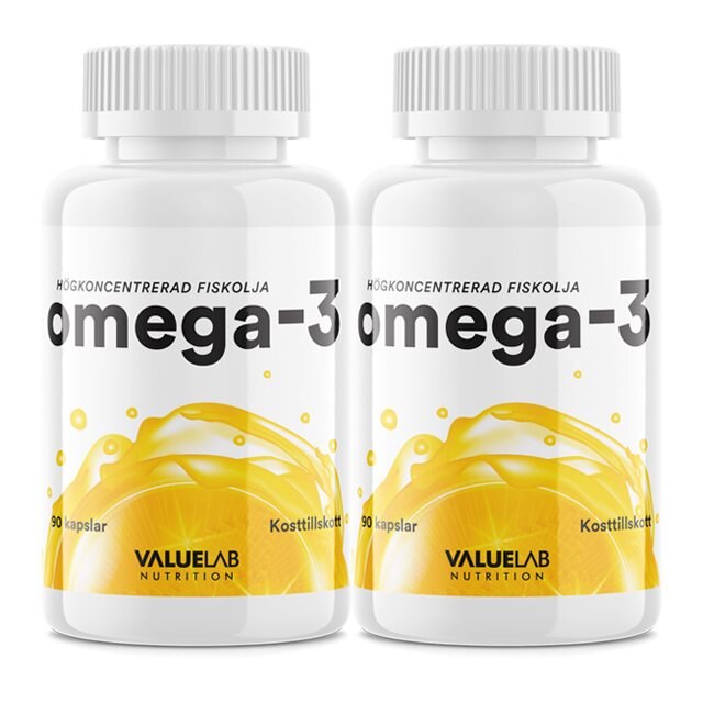 Valuelab Omega-3 2x90 kapslar