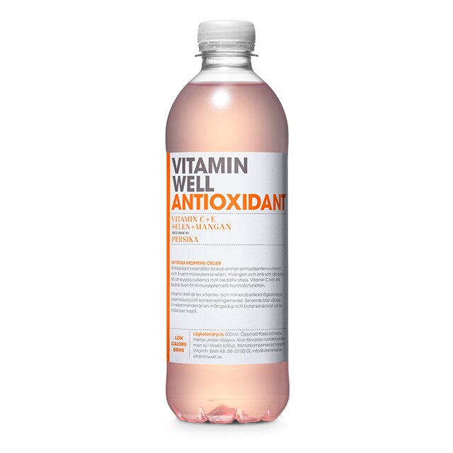 Vitamin Well Antioxidant Persika 500ml