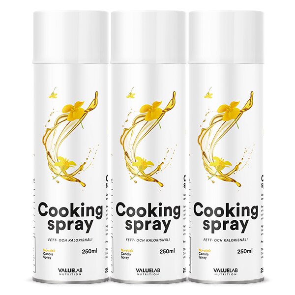 Valuelab Cooking Spray 3x250ml