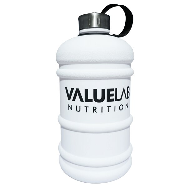 Valuelab Gym Jug Vattenflaska White 2,2L