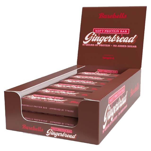 Barebells Soft Protein Bar Gingerbread 12x55g