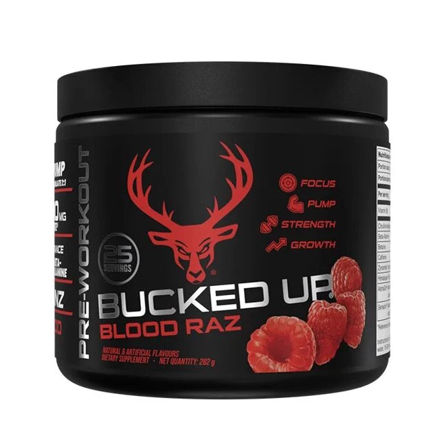 Bucked Up PWO Blood Raz 282g